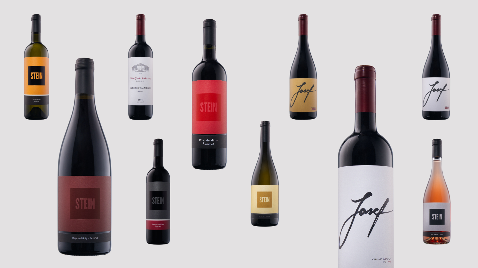 Josef Wines reserve bottles